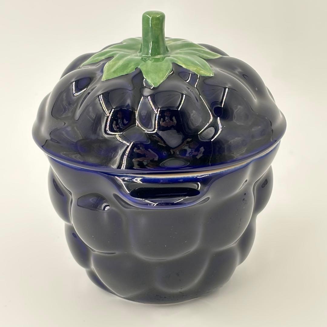 廃盤 希少 ルクルーゼ ベリーシリーズ ミニココット ブラックベリー