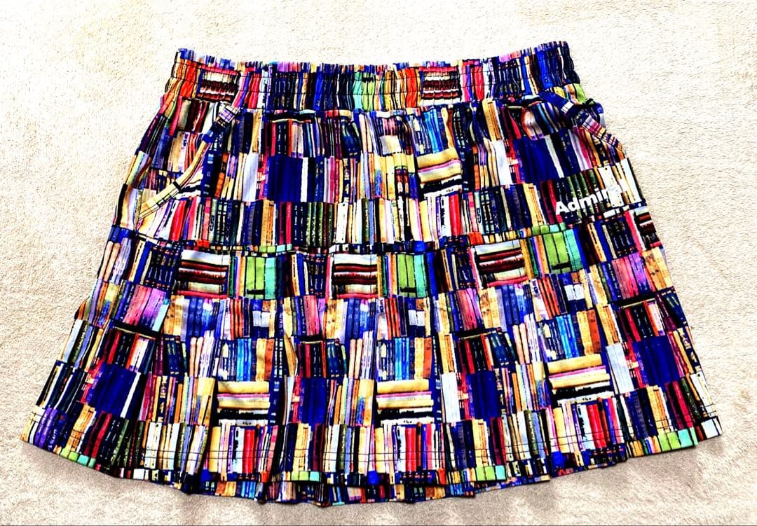 Admiral プリーツスカート Admiral プリーツスカート M テニススコート ベージュ Admiral