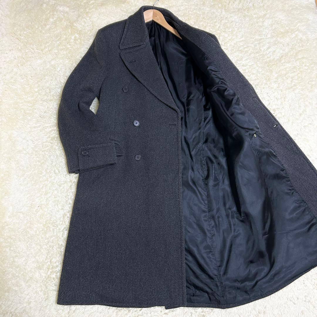 美品✨ エンポリオアルマーニ ダブルチェスターコート ウール イタリア製 EMPORIO ARMANI コート チェスターコート 「エンポリオ アルマーニ