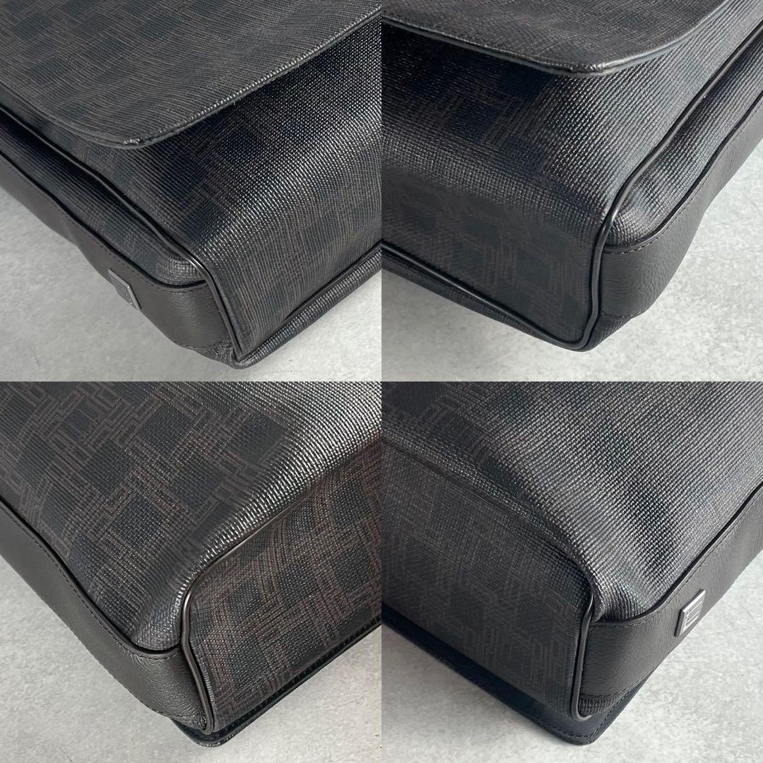 極美品✨DUNHILL D-EIGHT メッセンジャーバッグ レザー A4 PC