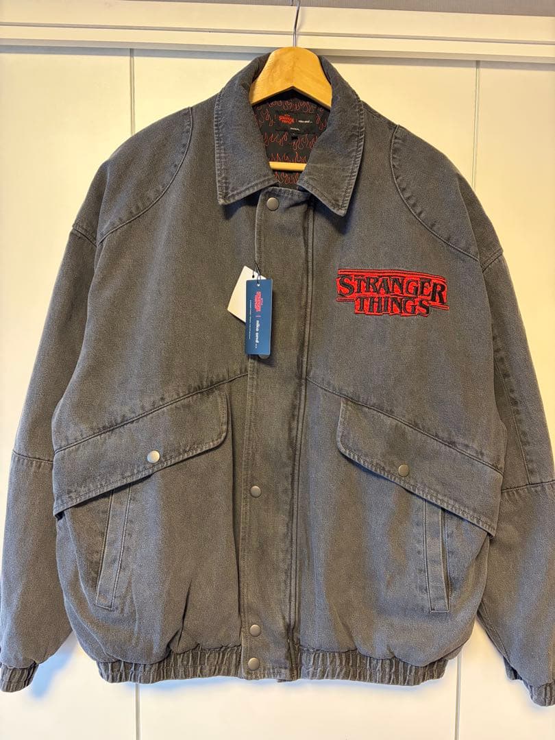 T*R様 STRANGER THINGS デニムジャケット Lサイズ T*R様 STRANGER THINGS デニムジャケット Lサイズ Levi's×Stranger