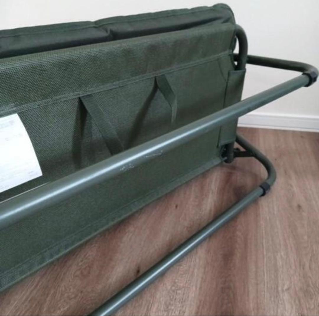 室内外/車内にも！】DOD グッドラックソファ カーキ 折り畳み