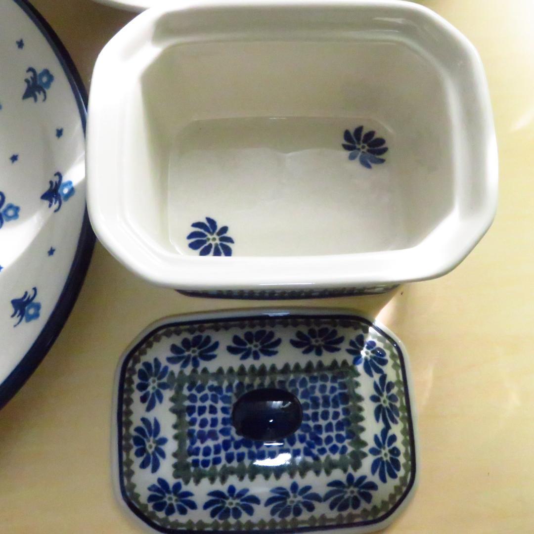 ツェラミカ】未使用 食器 6点セット オーバル皿・コンテナ・スクエア皿