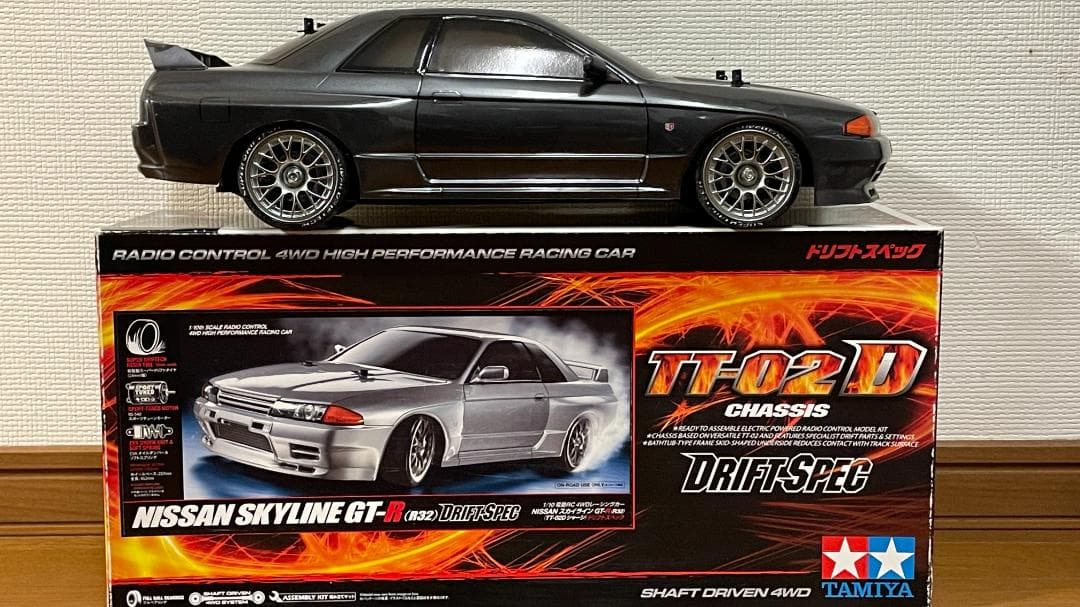 タミヤTT-02DスカイラインGT-R(R32)ヘビーウエイトリアル仕様 - メルカリ