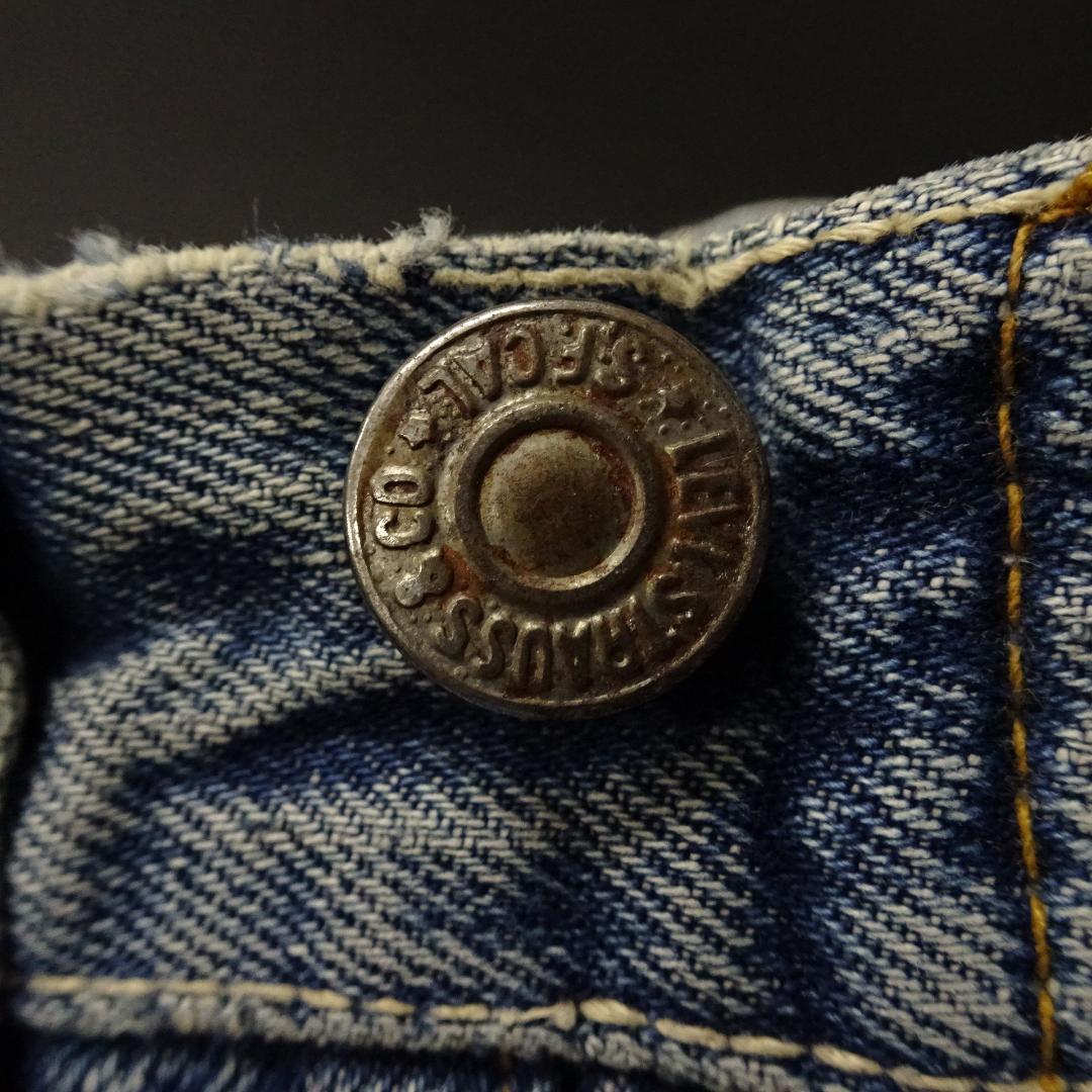 70s USA製 Levi's 501 刻印2 デニムスカート リメイク 2色糸 - メルカリ