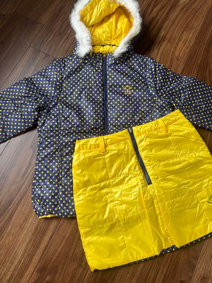 キャンベル様専用 中綿ジャケット＆スカート セットアップ フード付