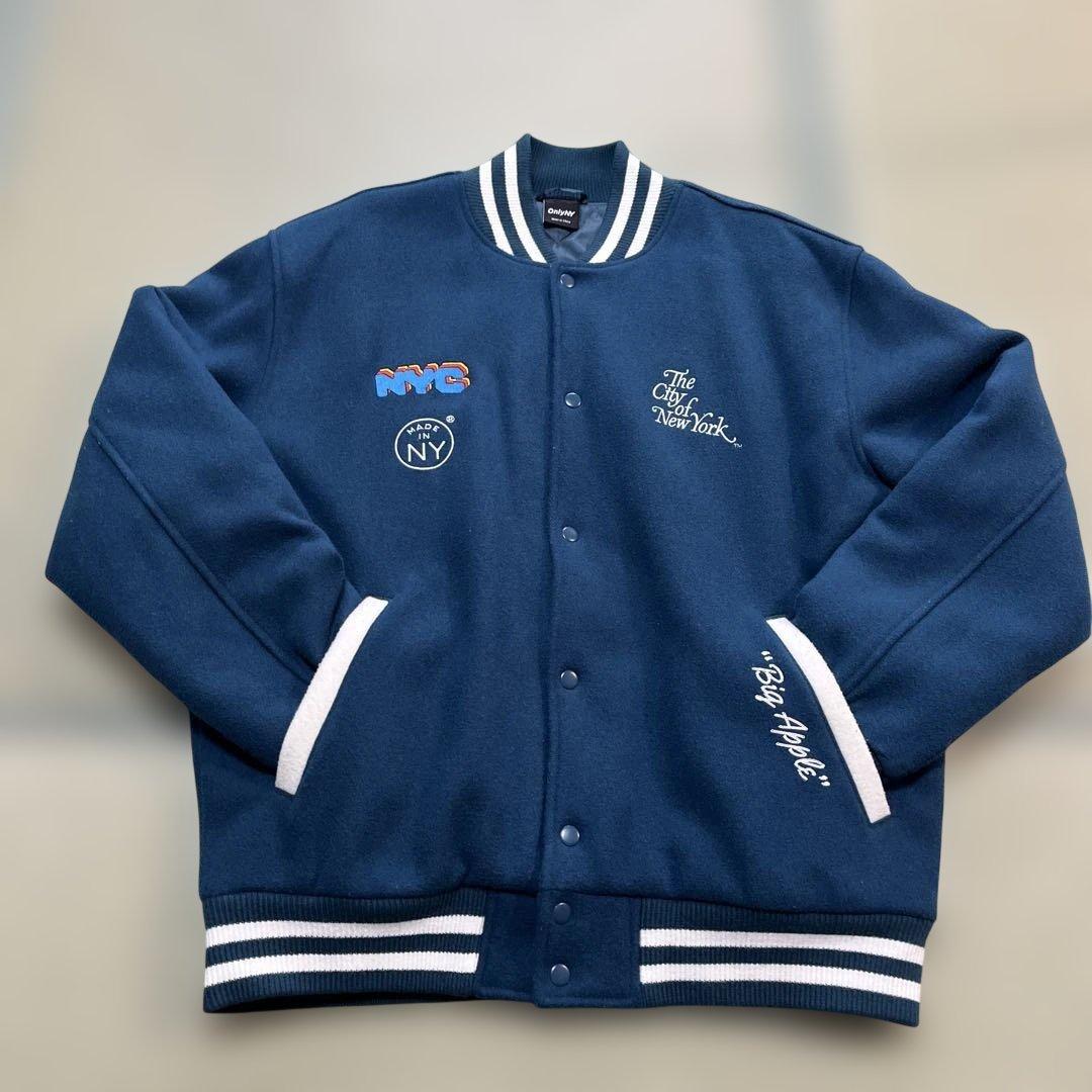 ジャケット・アウター only ny city of new york varsity jacket OTNYC1180ParksGreen-02_grande.