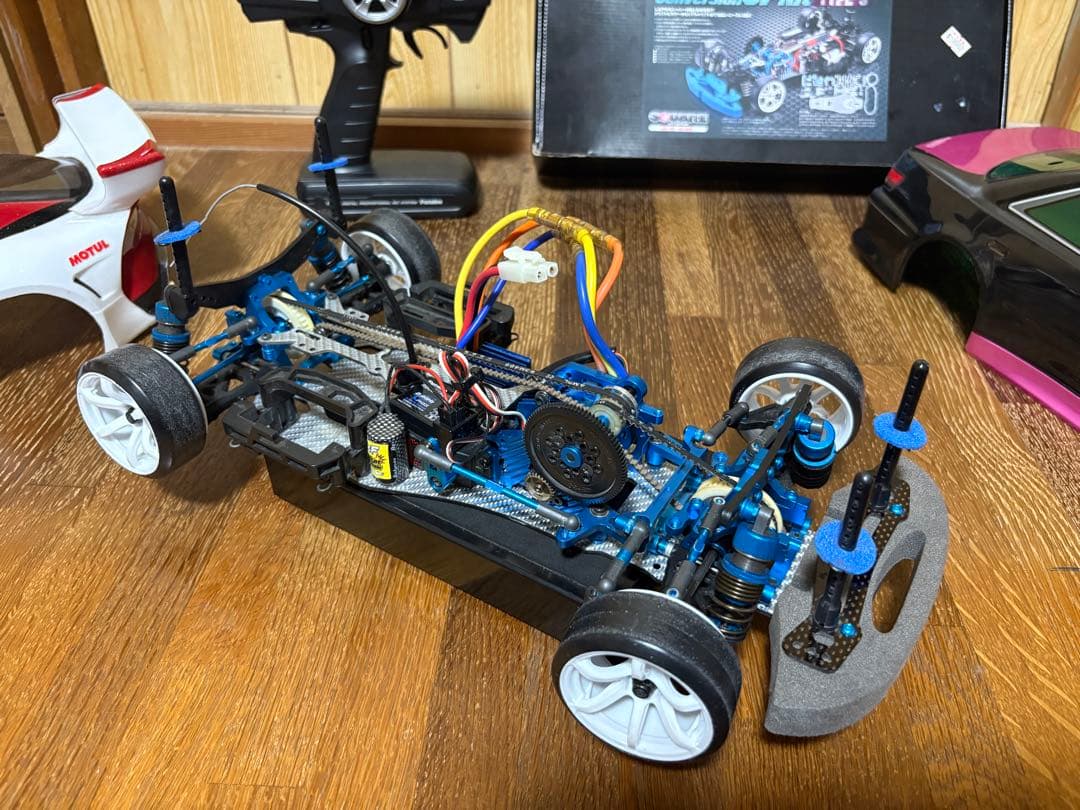 タミヤ TA05 フルカスタム スクエア ドリフトコンバージョン ブラシレス