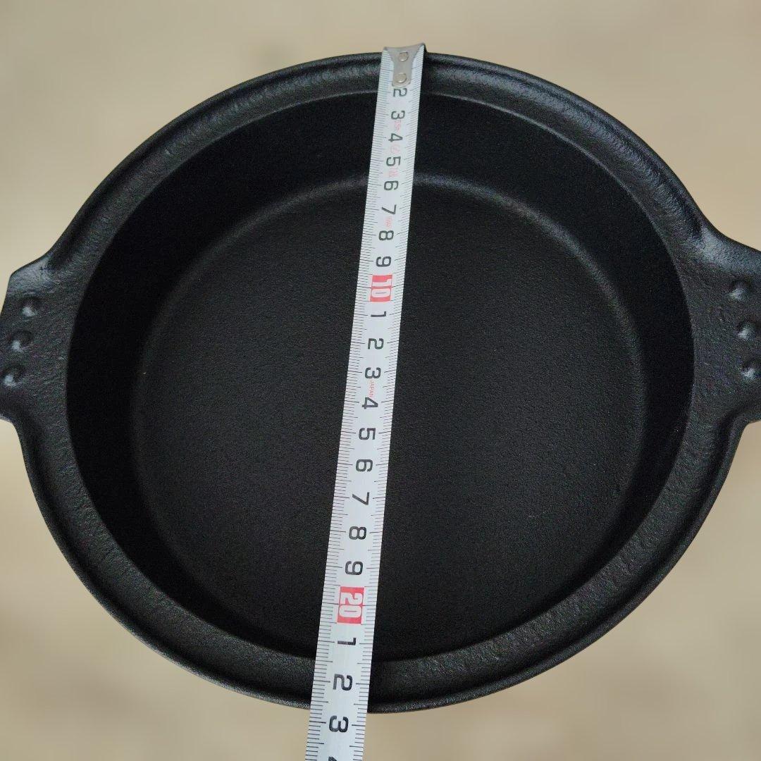 OIGEN 両手鍋 黒 取扱説明書付き - メルカリ