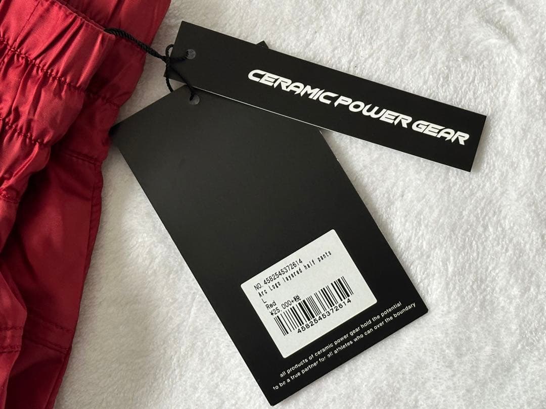 セラミックパワーギア メンズ ショートパンツ Lサイズ【定価 税込27500