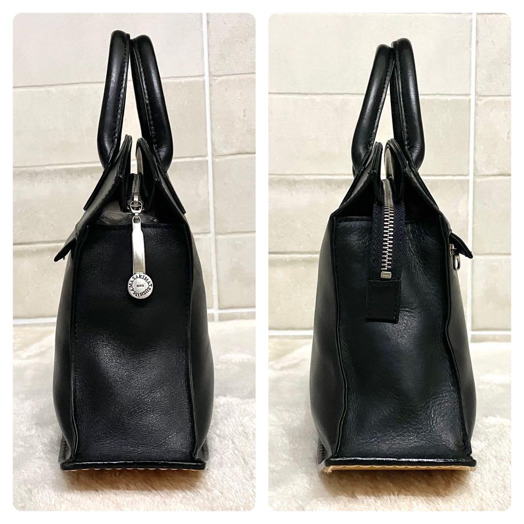 MASAKI MATSUSHIMA マサキマツシマ ハンドバッグ ブラック 黒 - メルカリ