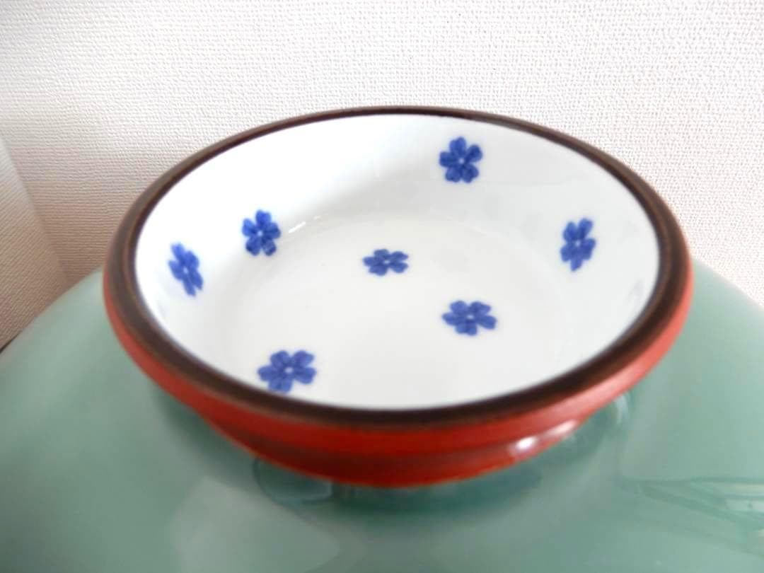 深川製磁】百年庵 レア 花散し 青磁赤錆 桜 9号土鍋 新品♬ - メルカリ