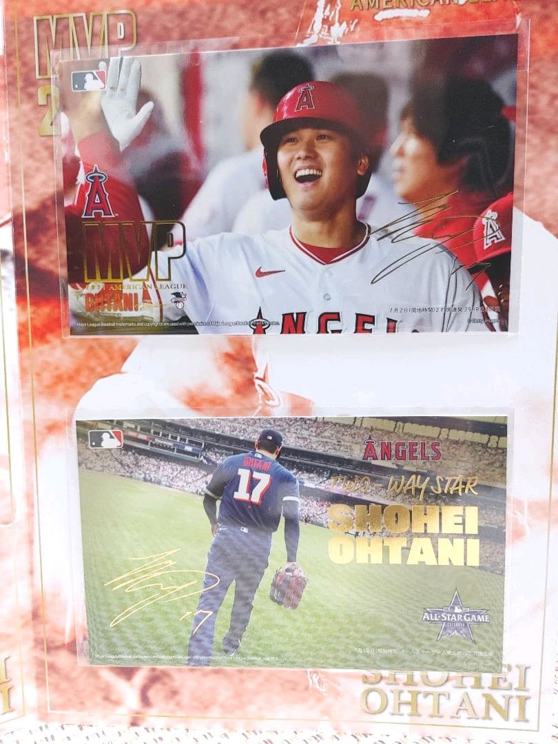 WBC優勝！大谷翔平MVP受賞記念プレミアムフレームセット2種