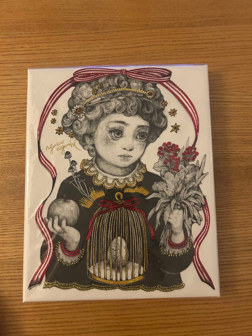 【新品未使用】ヒグチユウコ CIRCUS展 刺繍サインパネル（限定1000部） サイン本】 ヒグチユウコ画集「CIRCUS」 – ボリス雑貨店