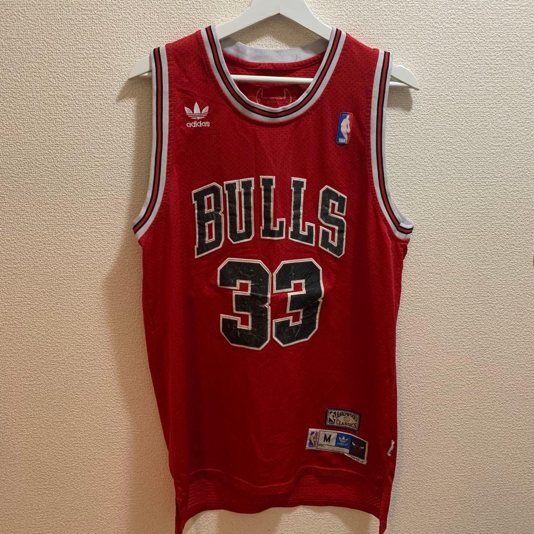 シカゴ・ブルズ PIPPEN 33 BULLS NBA ゲームシャツ - メルカリ