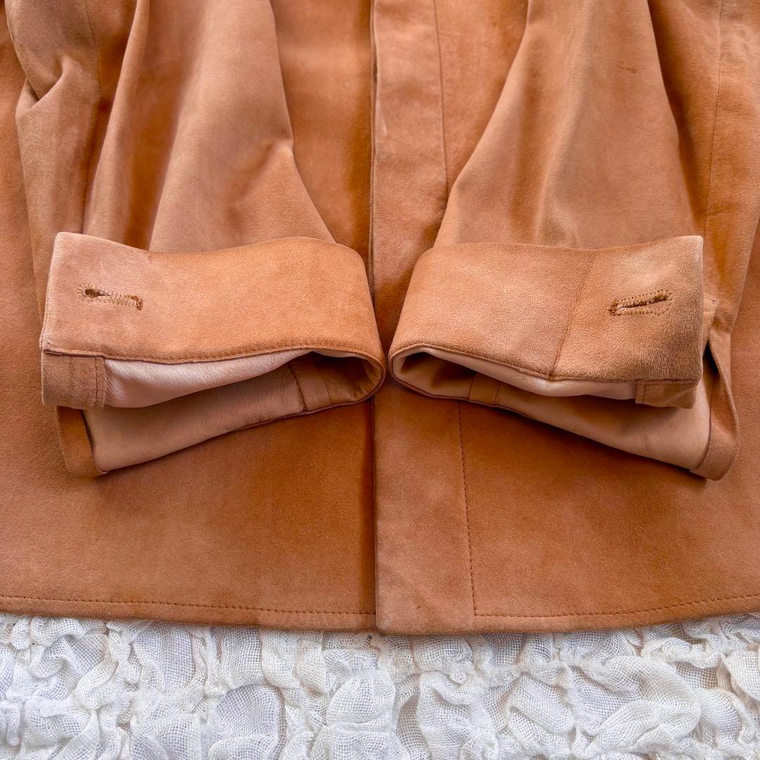 エルメス 胸ロゴ刻印 トナカイ革使用スウェードレザーシャツ - メルカリ