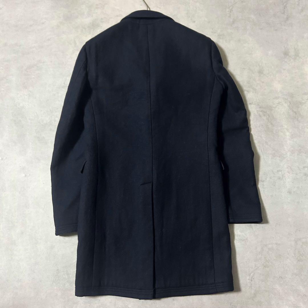 ポロラルフローレン チェスターコート ロング シングル ブラック