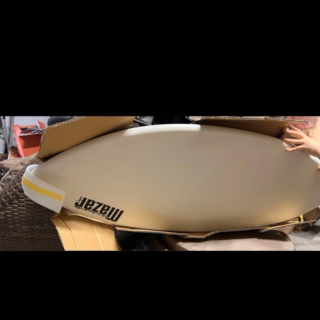 MAZARスキムボード BASIC+ WHITE 131.3cm