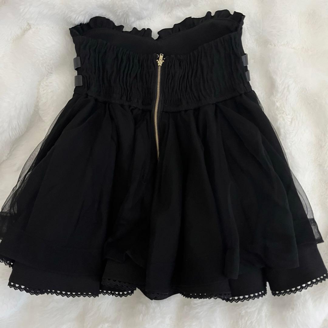 LIZLISA レースアップコルセットライクスカパン - メルカリ