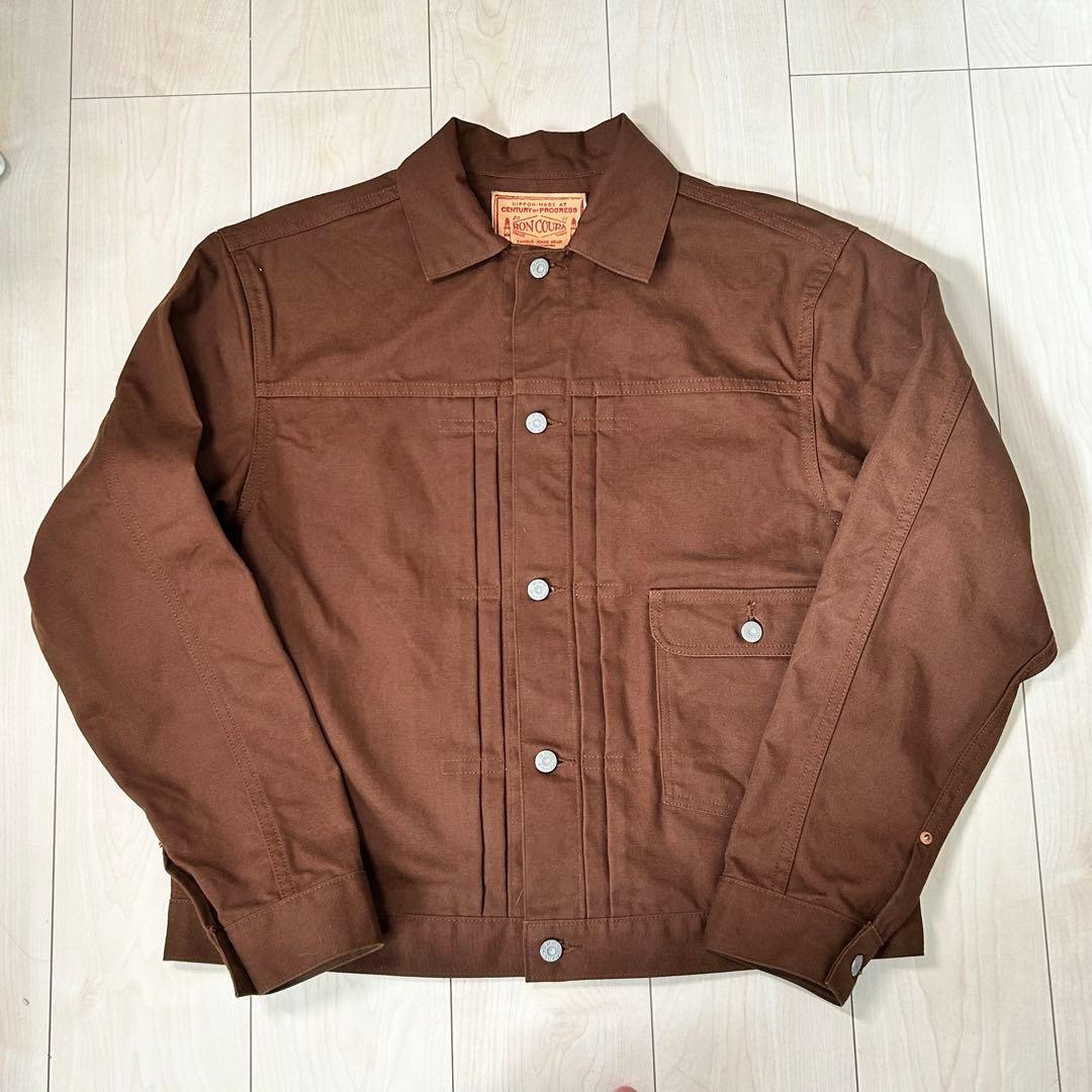 BONCOURA 別注 ブラウンダック 1st ジャケット - メルカリ
