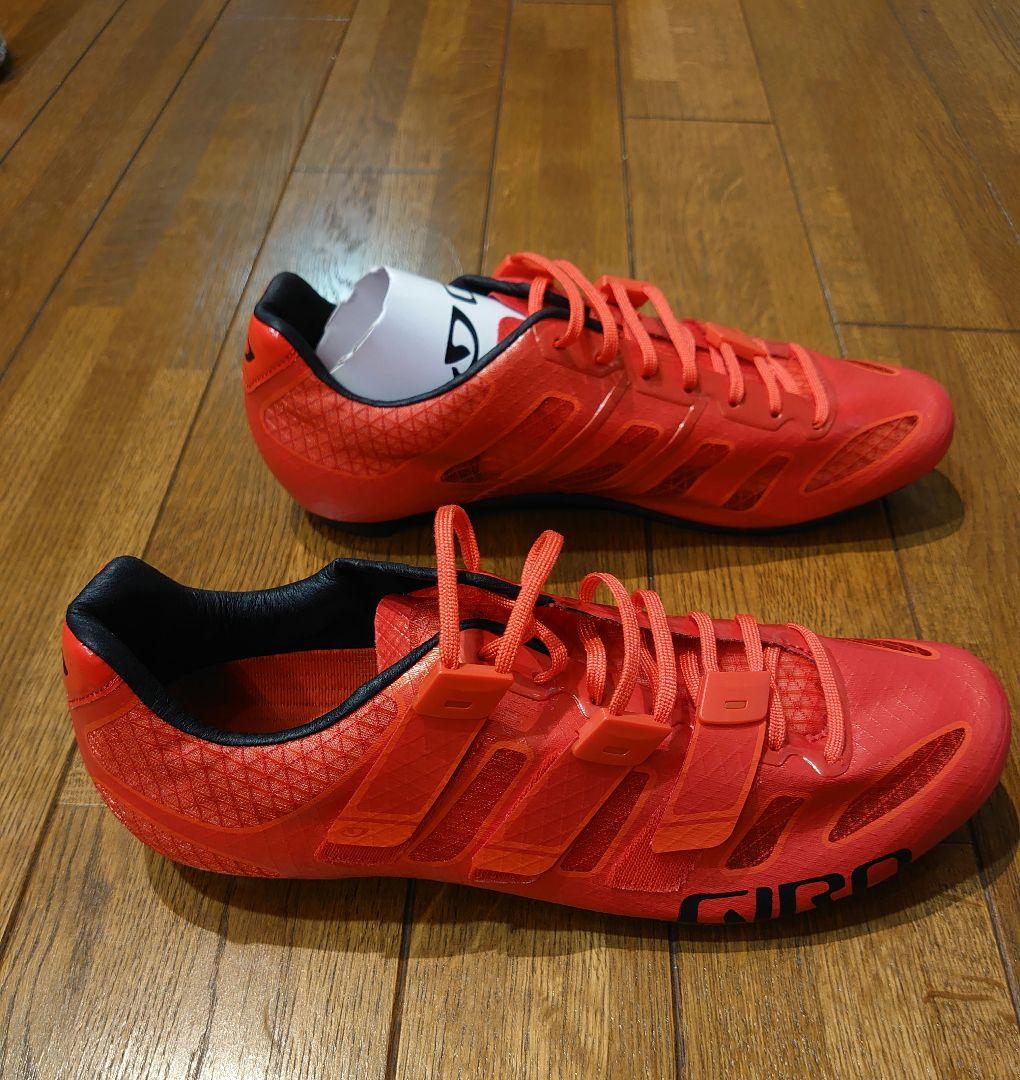 GIRO PROLIGHT TECHLACE 43 サイクリングシューズ レッド