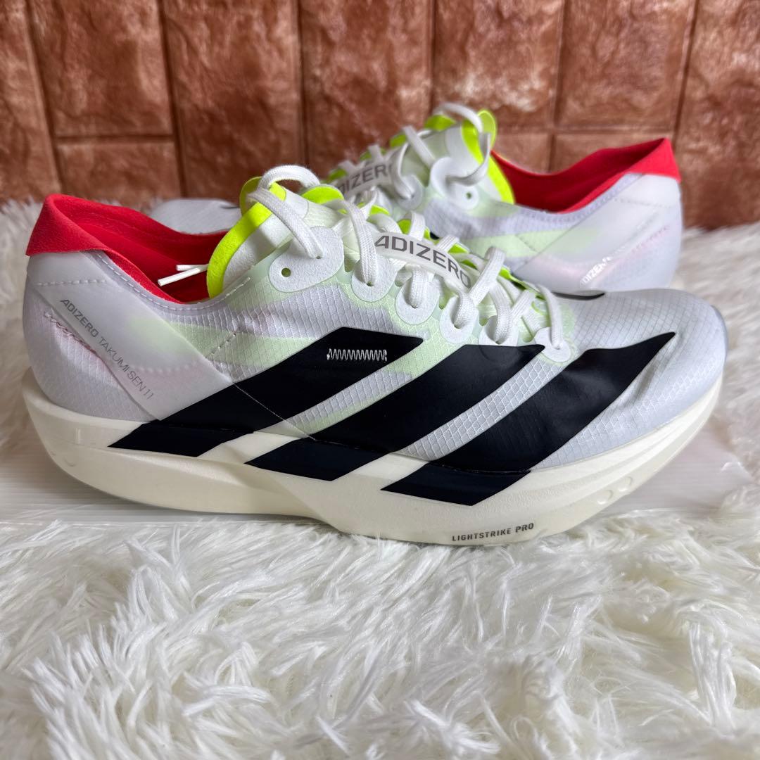 アディダス ランニングシューズ 25.0cm アディゼロ タクミ セン 11 M