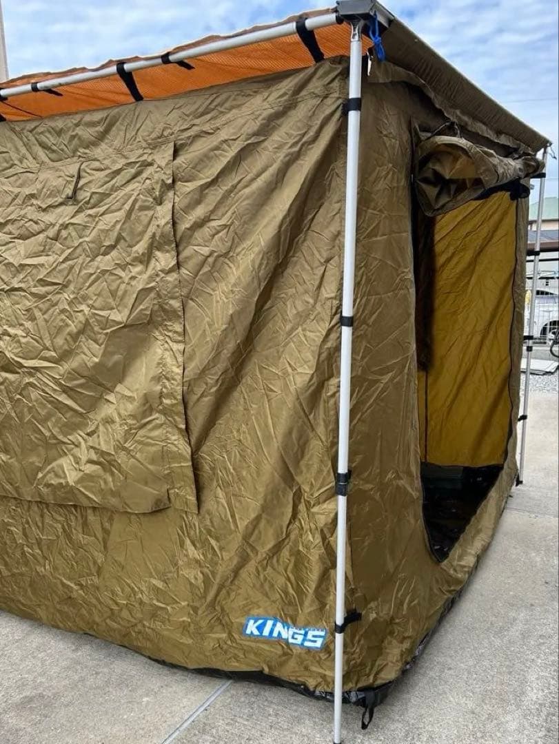 アドベンチャーキングス サイドオーニングテント 2.5mx2.5mサイズ