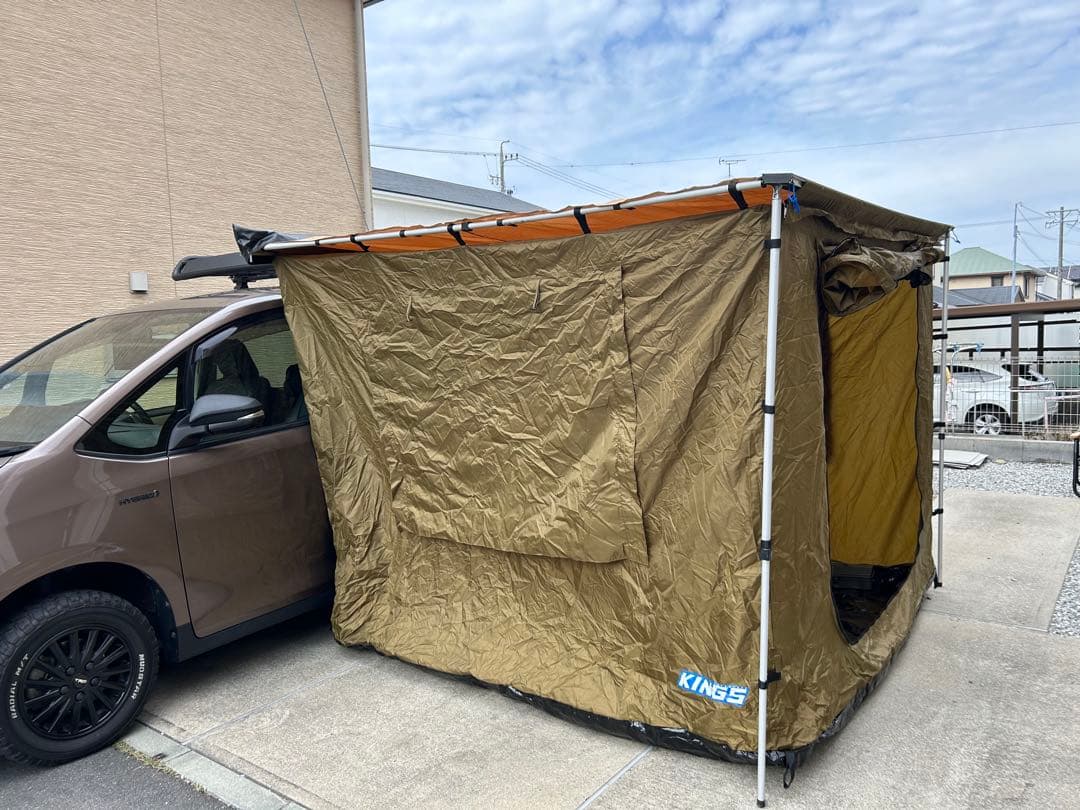 アドベンチャーキングス サイドオーニングテント 2.5mx2.5mサイズ