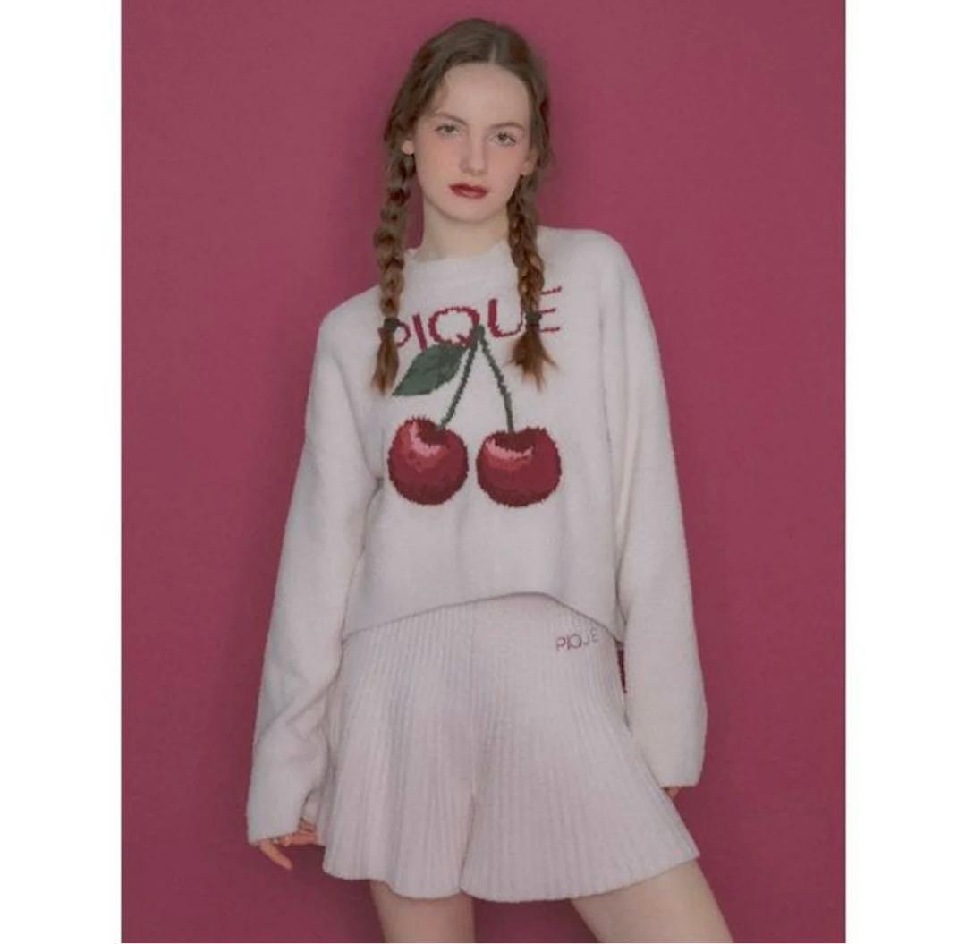 ジェラートピケ gelato pique チェリージャガードプルオーバー - メルカリ