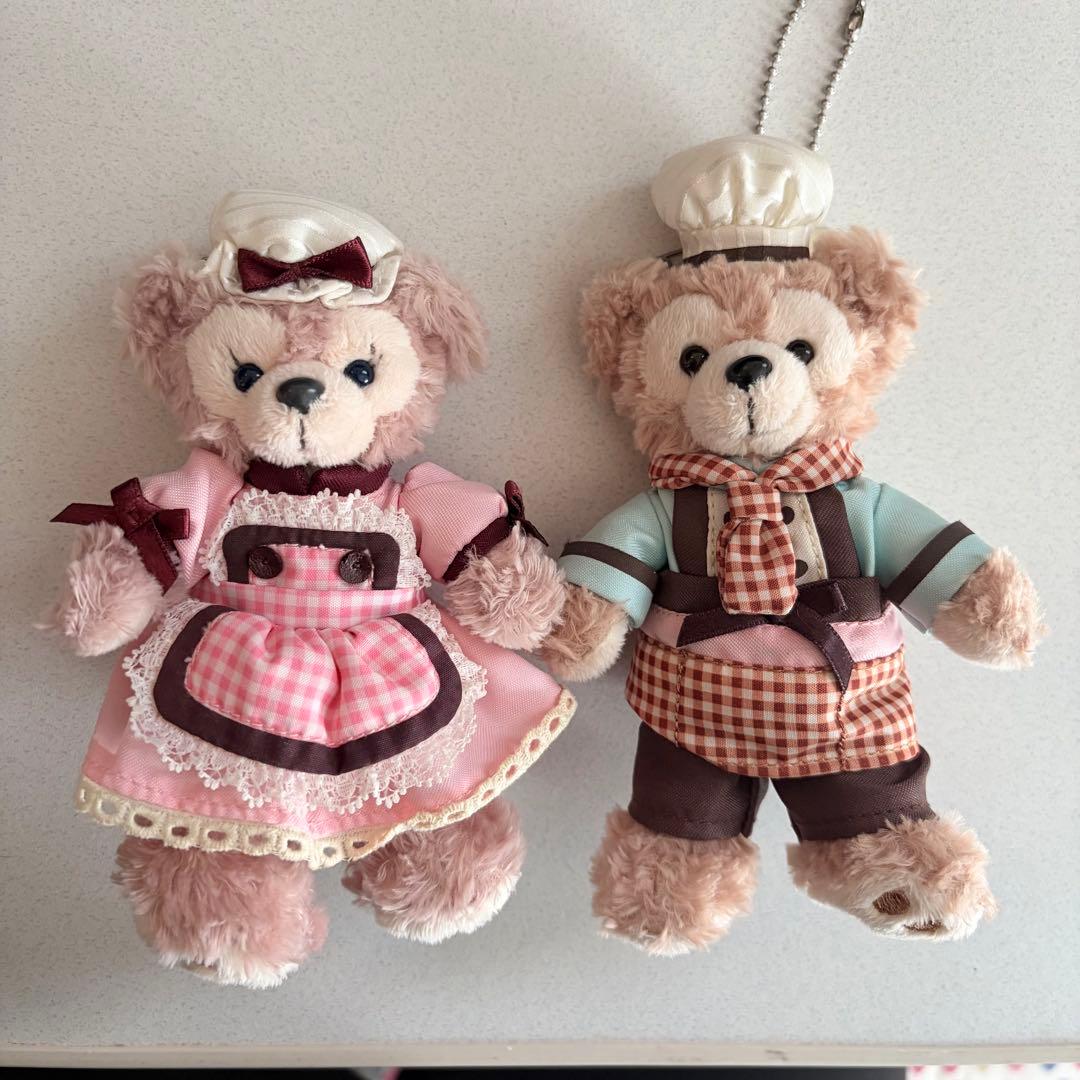 ダッフィーフレンズ ぬいぐるみバッジ バレンタイン - メルカリ