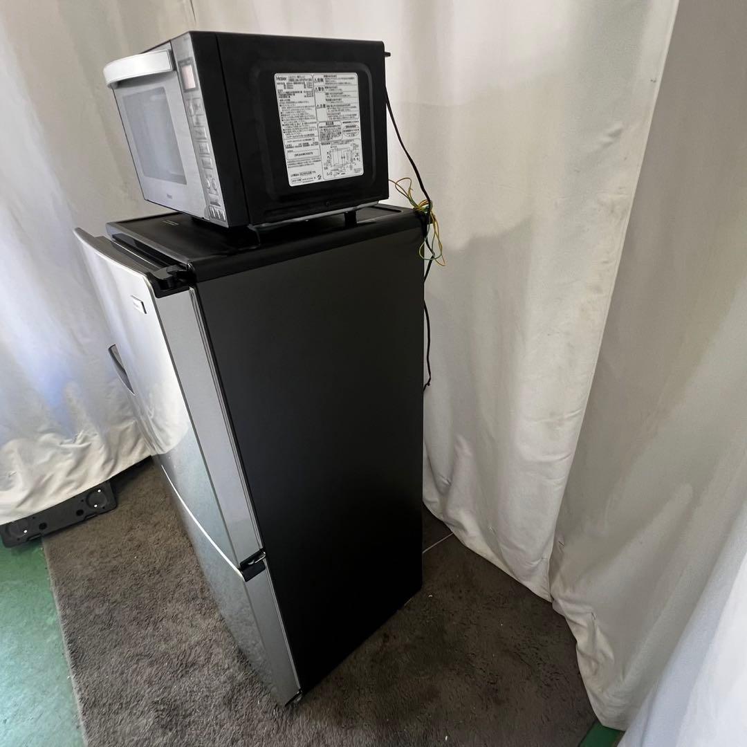 864 冷蔵庫 洗濯機 レンジ 一人暮らし セット シルバー 小型 設置無料