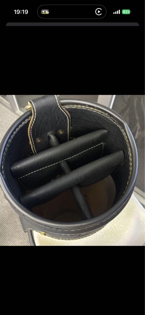 激レア！総本革！ペルディングMICKEY`S ミッキー キャディバック