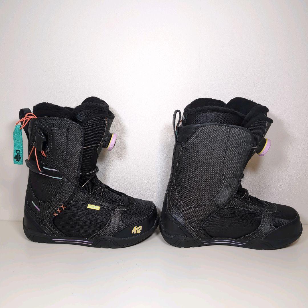 【美品】K2 MINK BOA LUX スノーボードブーツ 23.5cm