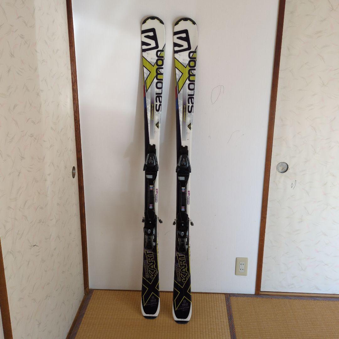 Salomon162cmX-kart.sportR.スキー板.R11.9