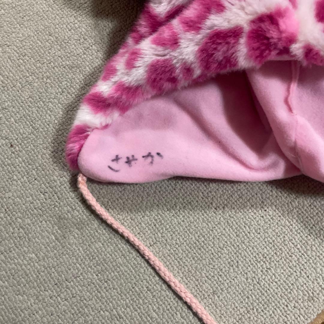 ミニーちゃん ファンキャップ ヒョウ柄ピンク ディズニー - メルカリ