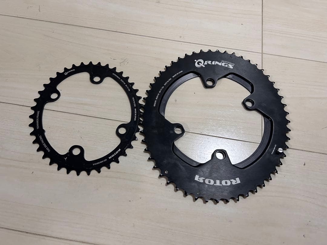 rotor 53/39 Q RINGS BCD110x4 12-11s 2 - メルカリ