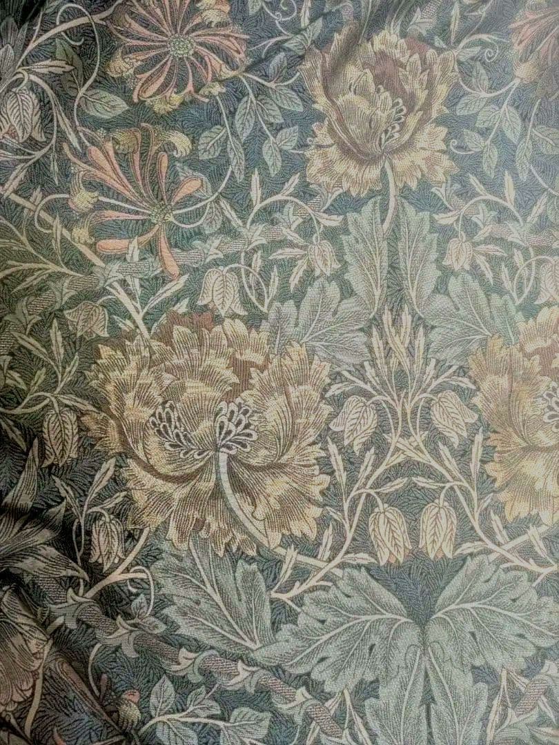 はちこ様専用】ウィリアムモリス カーテン 2枚 タッセル付 100㎝×170㎝