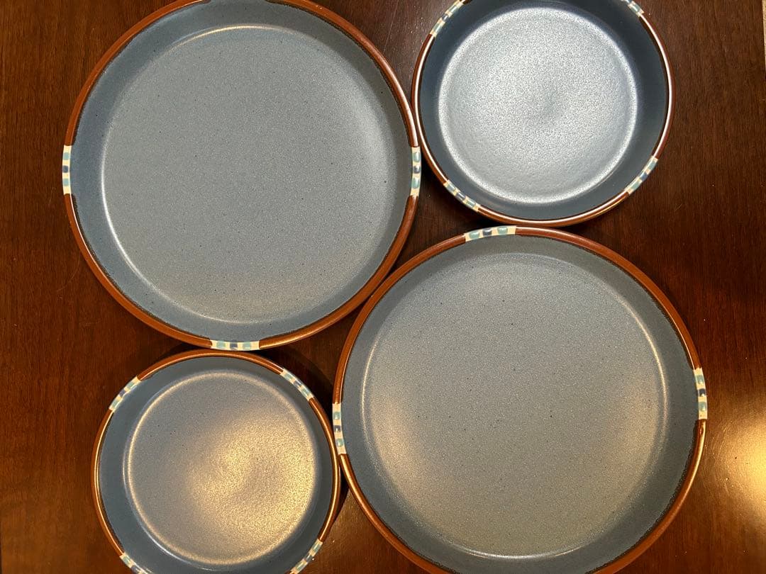 ダンスクMESA メサ ディナープレート、サラダプレート各2枚