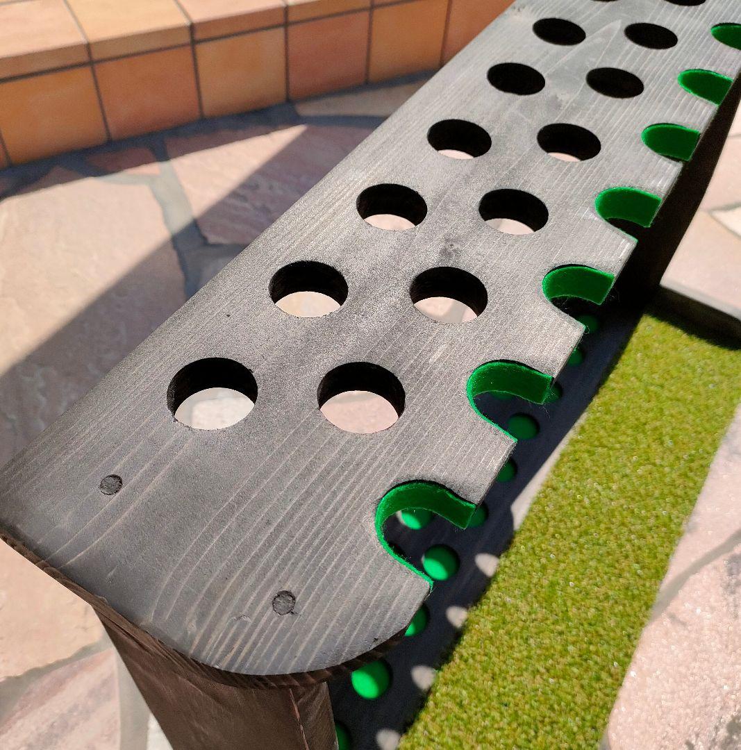 ゴルフクラブスタンド21本＋11本【組立て完成品でお届け】塗装