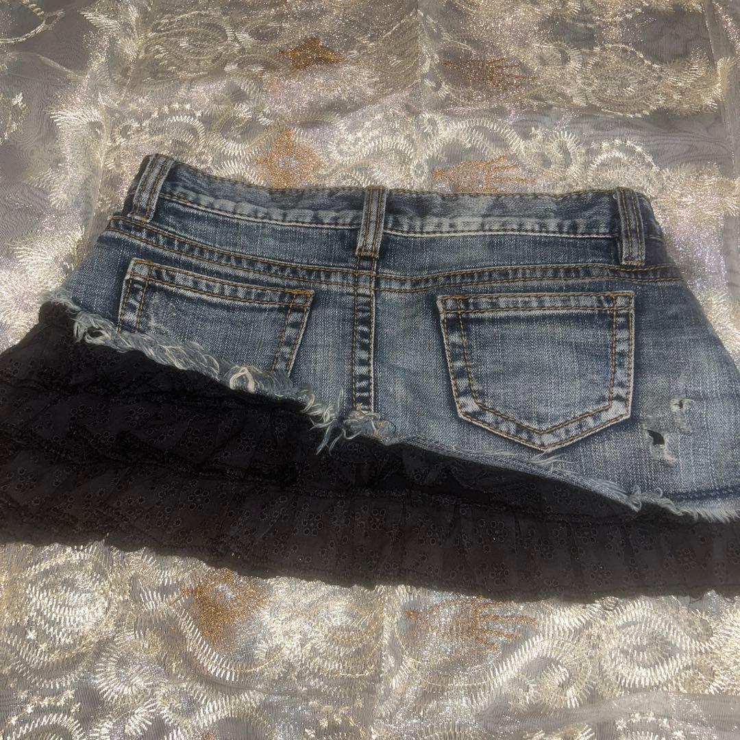 JSG 姫ギャル デニムスカート ミニ