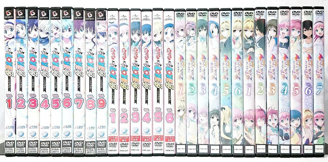 To LOVEる/とらぶる/ダークネス【1期～4期】　 DVD 全28巻 セット To LOVEる/とらぶる/ダークネス【1期～4期】 DVD 全28巻 セット To
