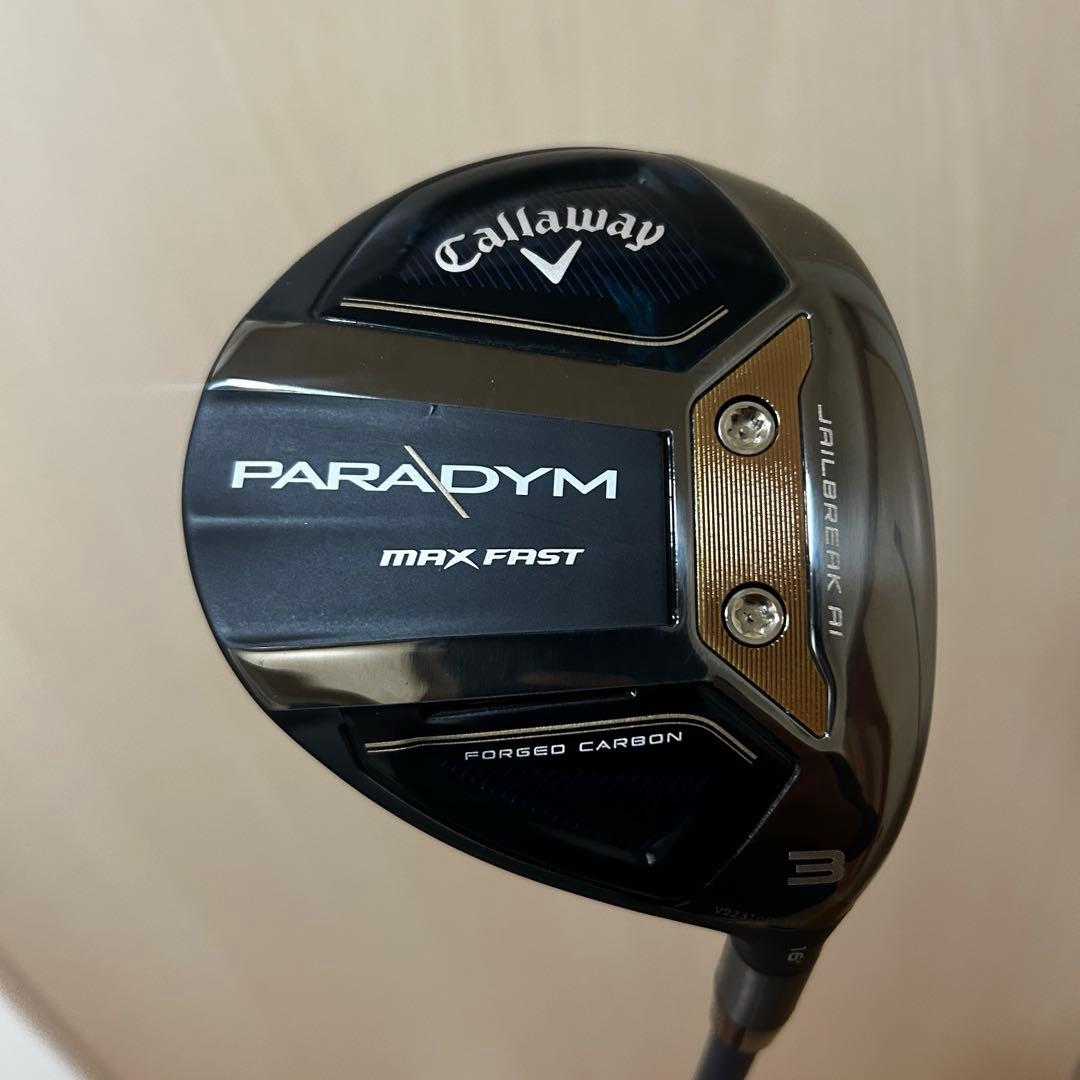【ほぼ新品】Callaway PARADYM MAX FAST 3W（16°） callaway Fairway wood PARADYM MAX FAST 3w 16* Right-Handed | eBay