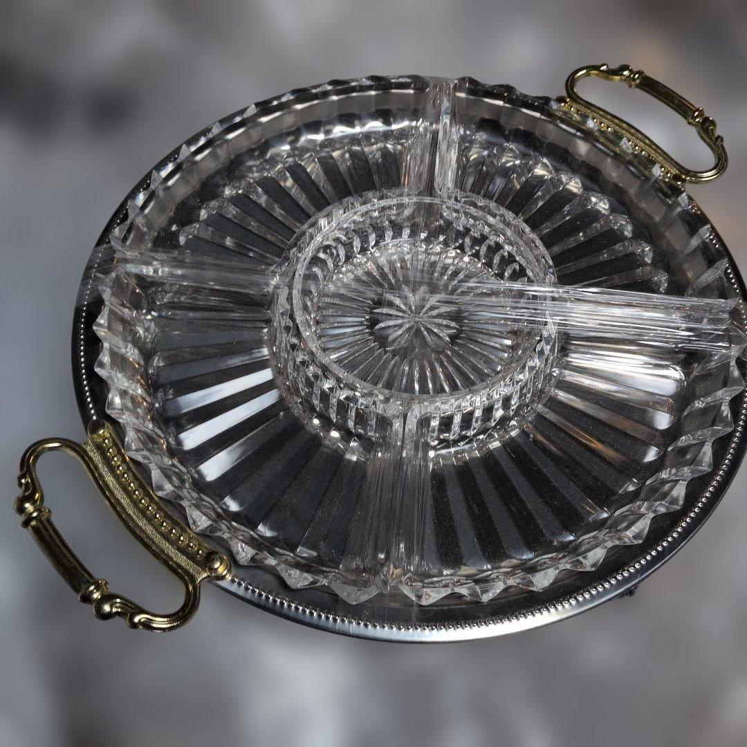 刺身 サラダ盛り フルーツ盛り 料亭ホテル用 クリアガラスの分割サービング皿 71zTw55-MgL._AC_UF350,