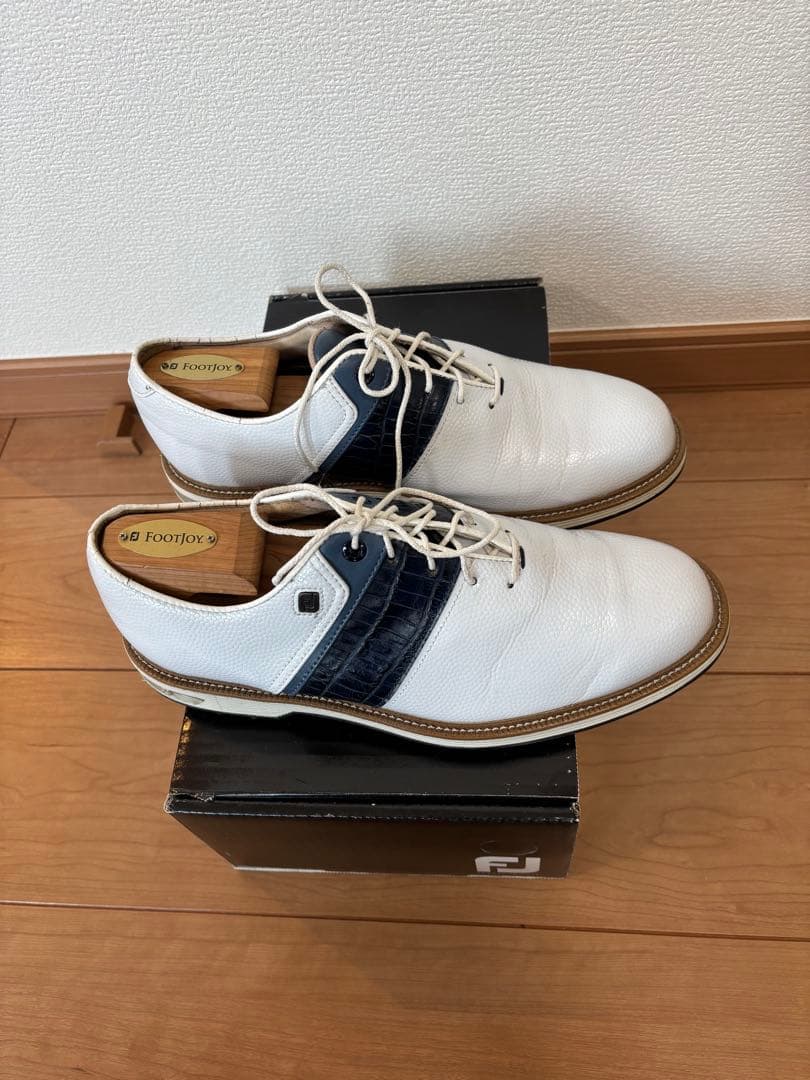 お洒落★カッコいい美品フットジョイ FOOT JOY プレミア パッカード26 FootJoy（フットジョイ） FootJoy 21 DRYJOYS PREMIERE PACKARD Laced