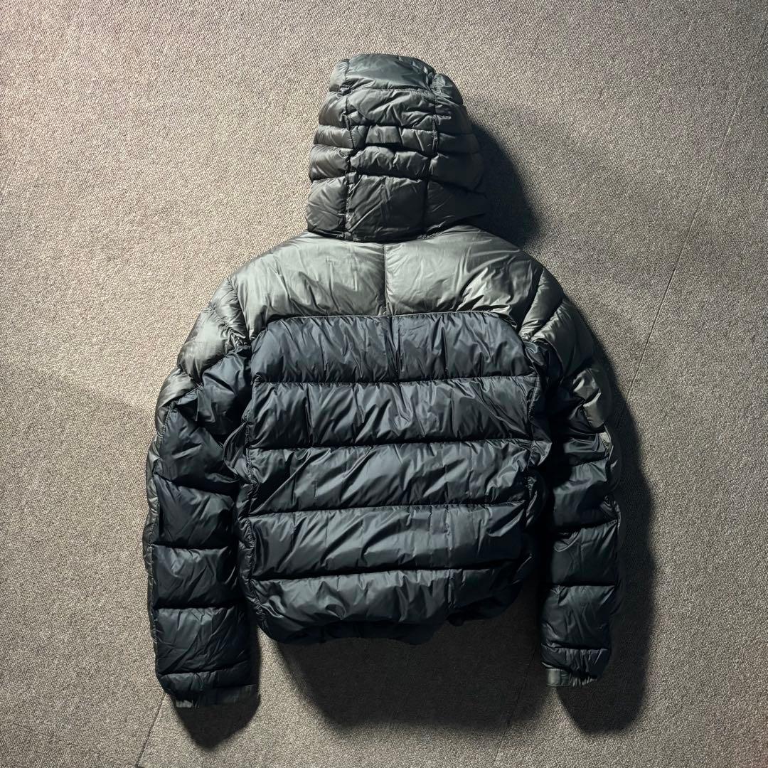 美品 Columbia ダウン パファージャケット 短丈 フード ドロ