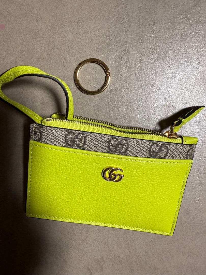 最終お値引きGUCCI ダブルG ジップキーポーチ 新品 - メルカリ