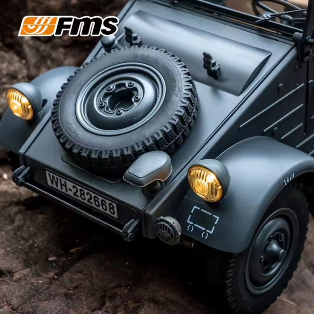 新品・動作確認済】FMS 1/12 キューベルワーゲン Type82 RCカー - メルカリ