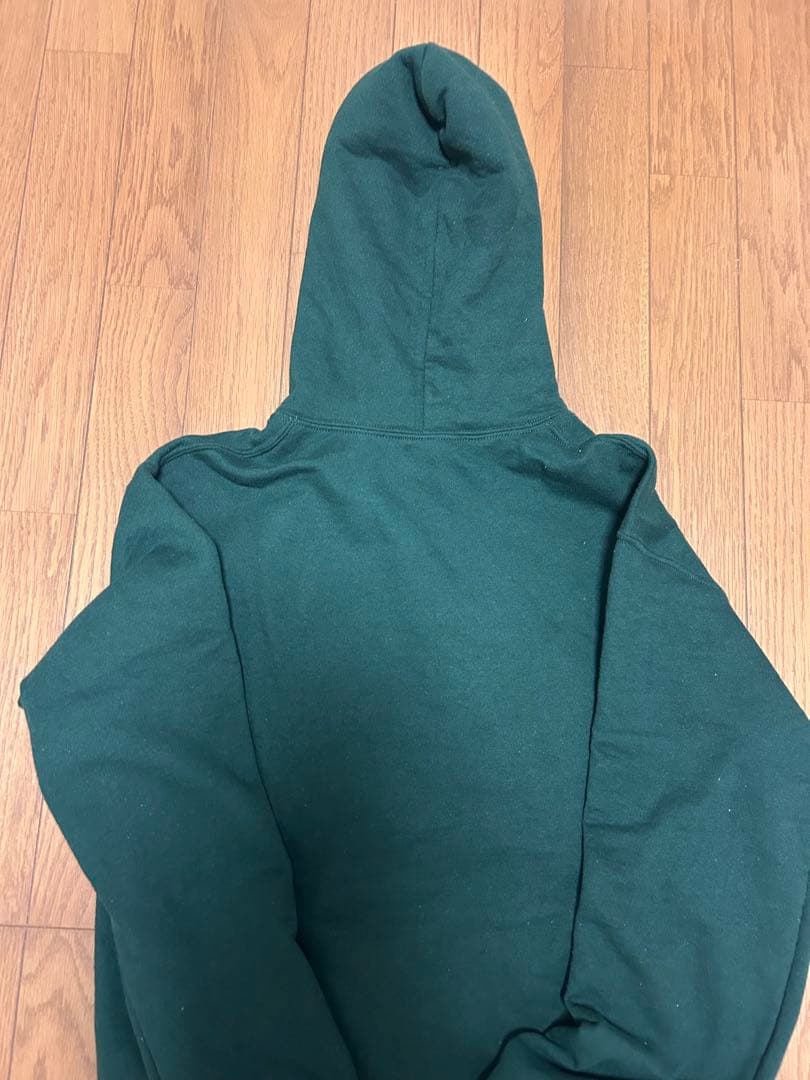 I Love okm パーカー グリーン sサイズ flexwitme - メルカリ