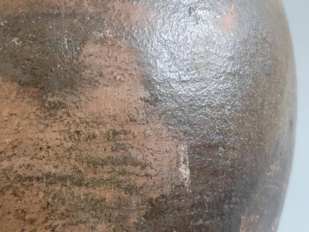 茶道具 南蛮 四耳壷 水指 古美術 DT443の通販はau PAY マーケット