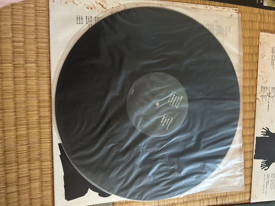 クロマニヨンズ CAVE PARTY レコード＋サイン ＋オマケ色々